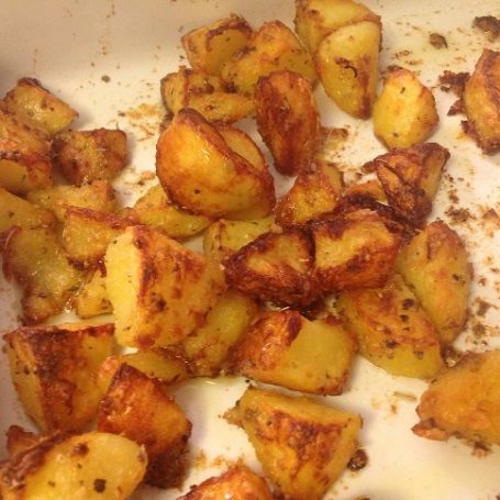 Krok 5 - Chrupiące ziemniaki w serowej pamierce foto