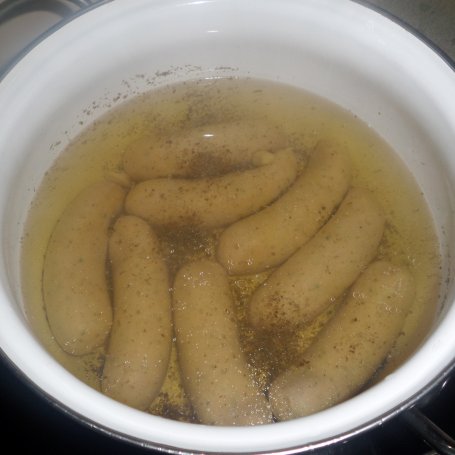 Krok 1 - Chrzanowa biała kiełbasa foto