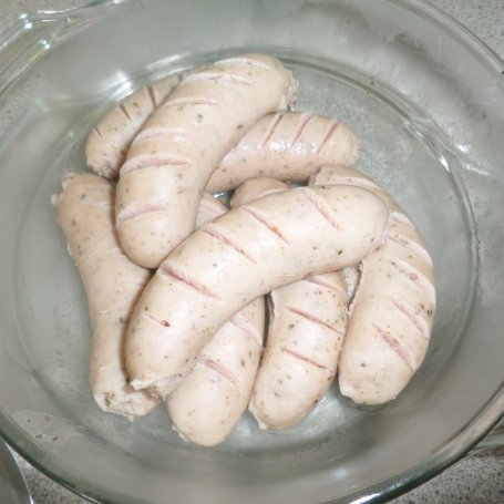Krok 2 - Chrzanowa biała kiełbasa foto