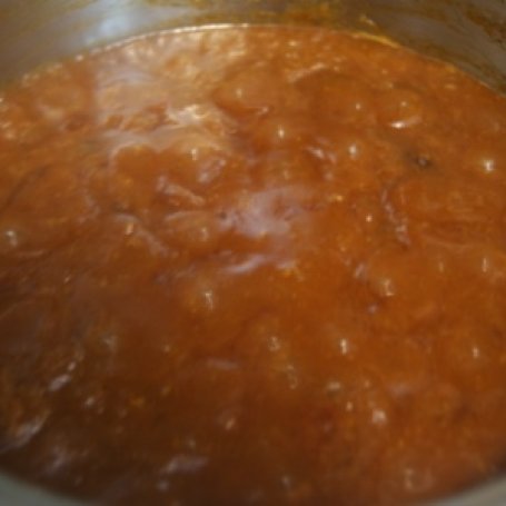 Krok 2 - Chutney rabarbarowy z curry foto