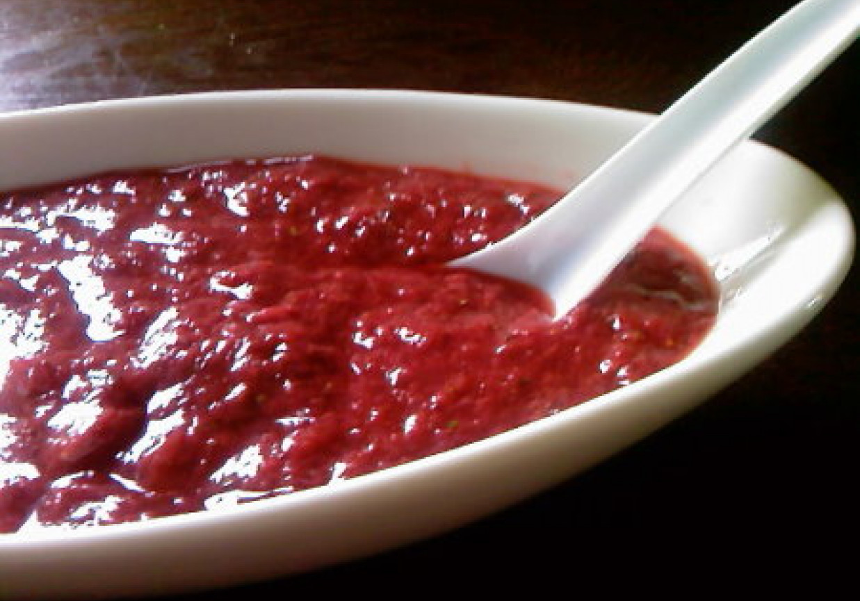 Chutney truskawkowy foto