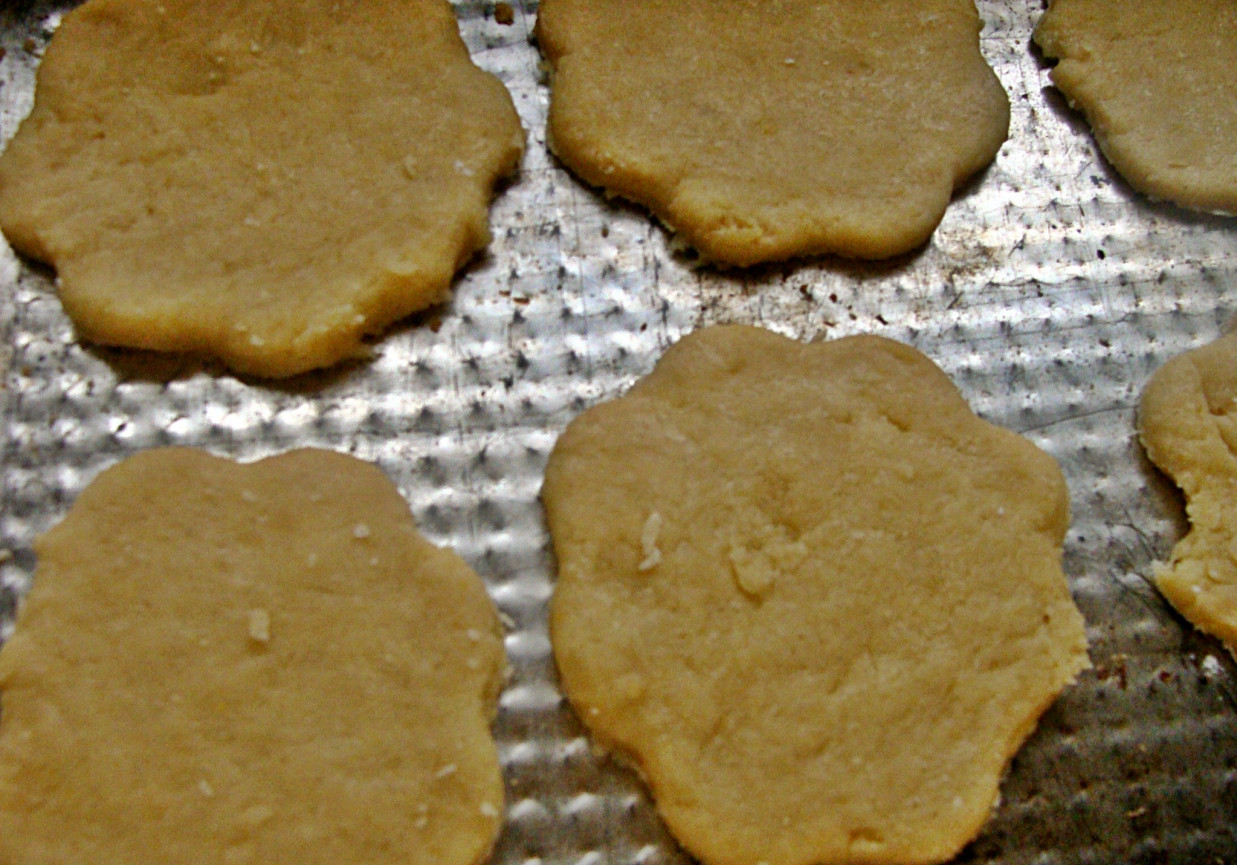 Ciasteczka cytrynowo-migdałowe foto