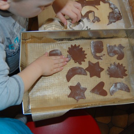 Krok 5 - Ciasteczka czekoladowe dziecinnie proste  foto