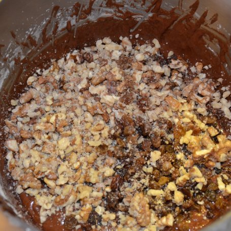 Krok 6 - Ciasteczka czekoladowe z bakaliami foto
