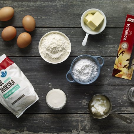 Krok 1 - Ciasteczka i muffiny: Faworki foto