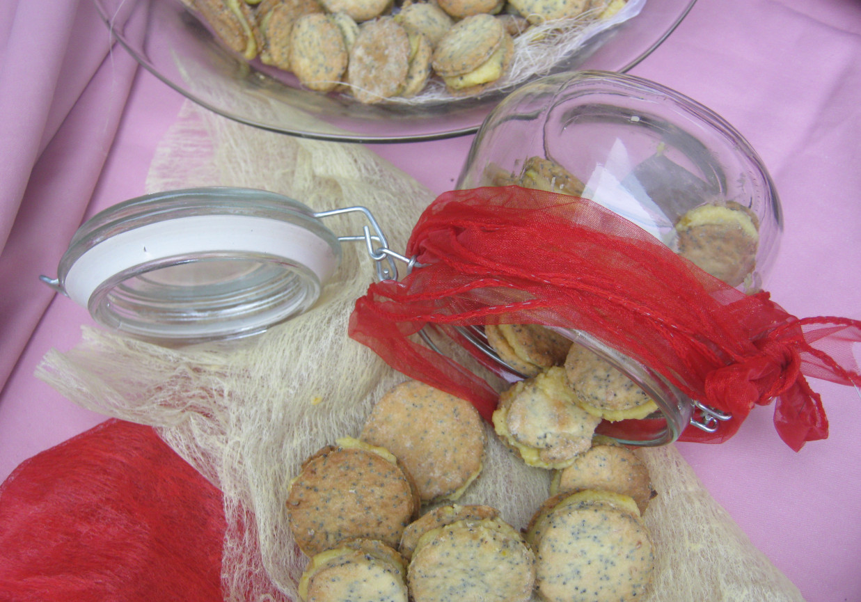 Ciasteczka makowo-kokosowe foto