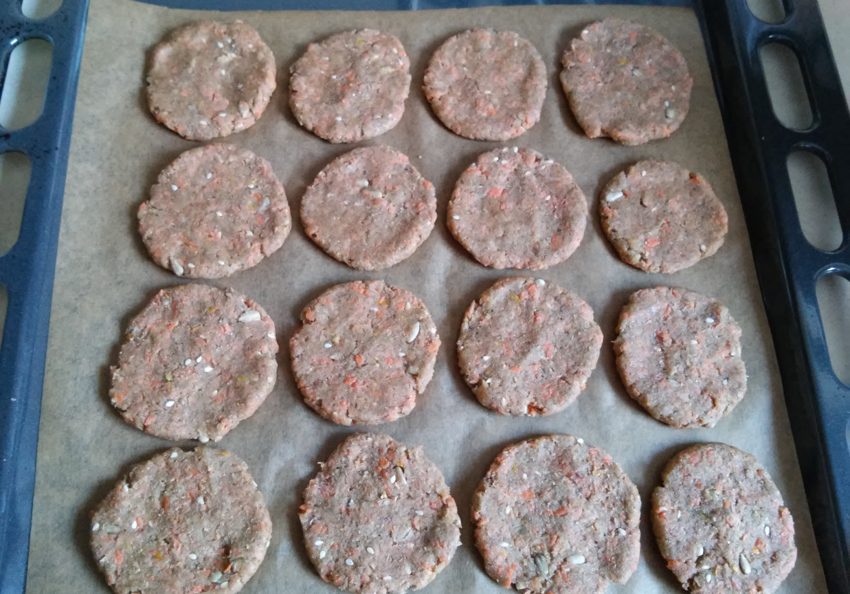 Ciasteczka musli marchewkowe foto