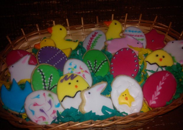 Fotografia przedstawiająca Ciasteczka na Wielkanoc + rady do ozdabiania