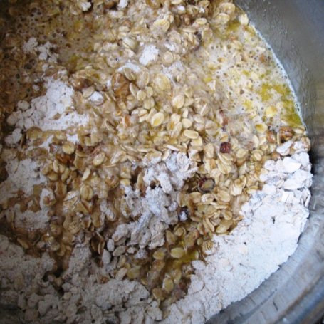 Krok 3 - Ciasteczka owsiane z mąką kasztanową foto