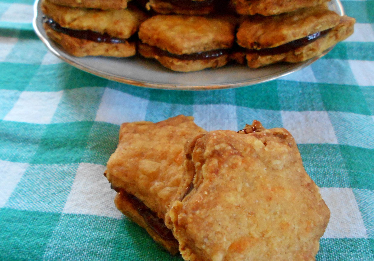 Ciasteczka owsiane z marchewką foto