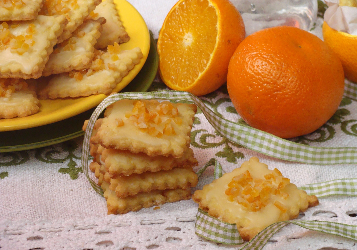 Ciasteczka pomarańczowe  foto