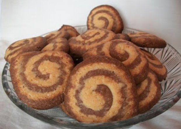 Fotografia przedstawiająca Ciasteczka spiralki