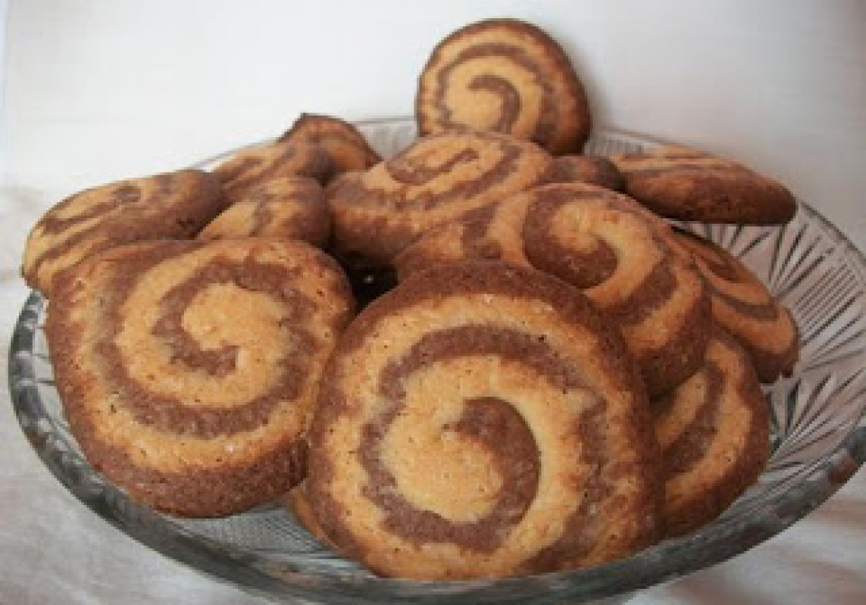 Ciasteczka spiralki foto