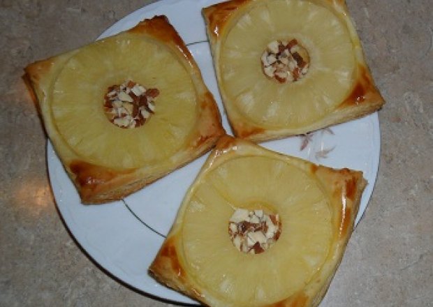 Fotografia przedstawiająca Ciasteczka z ananasem