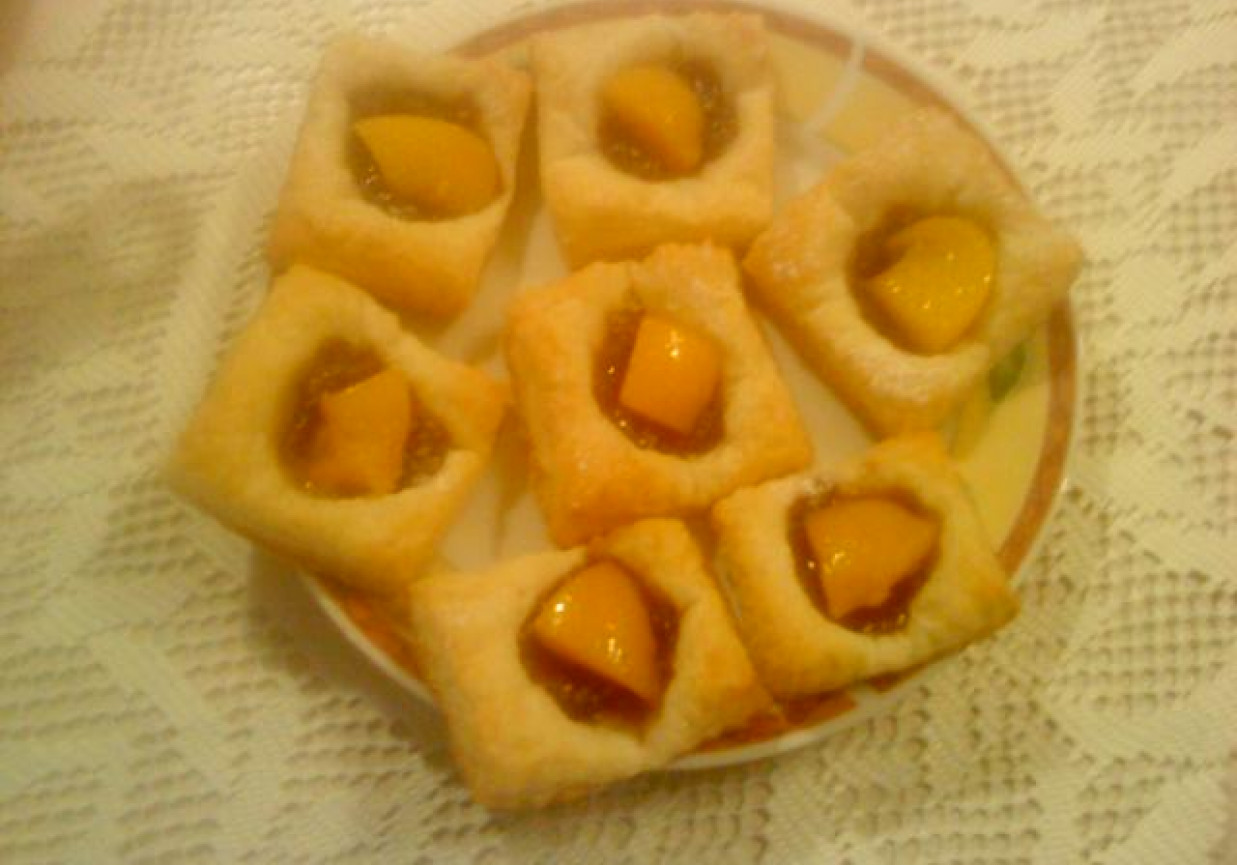 Ciasteczka z brzoskwinią foto