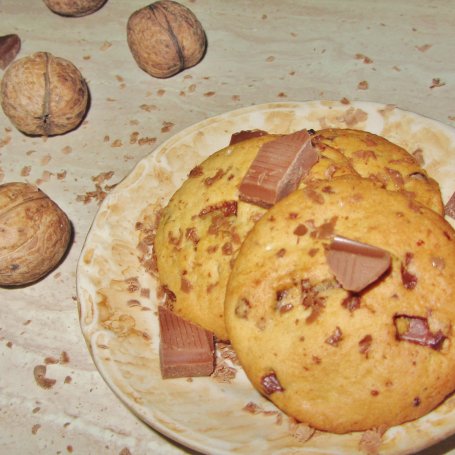 Krok 7 - Ciasteczka z kawałkami czekolady foto
