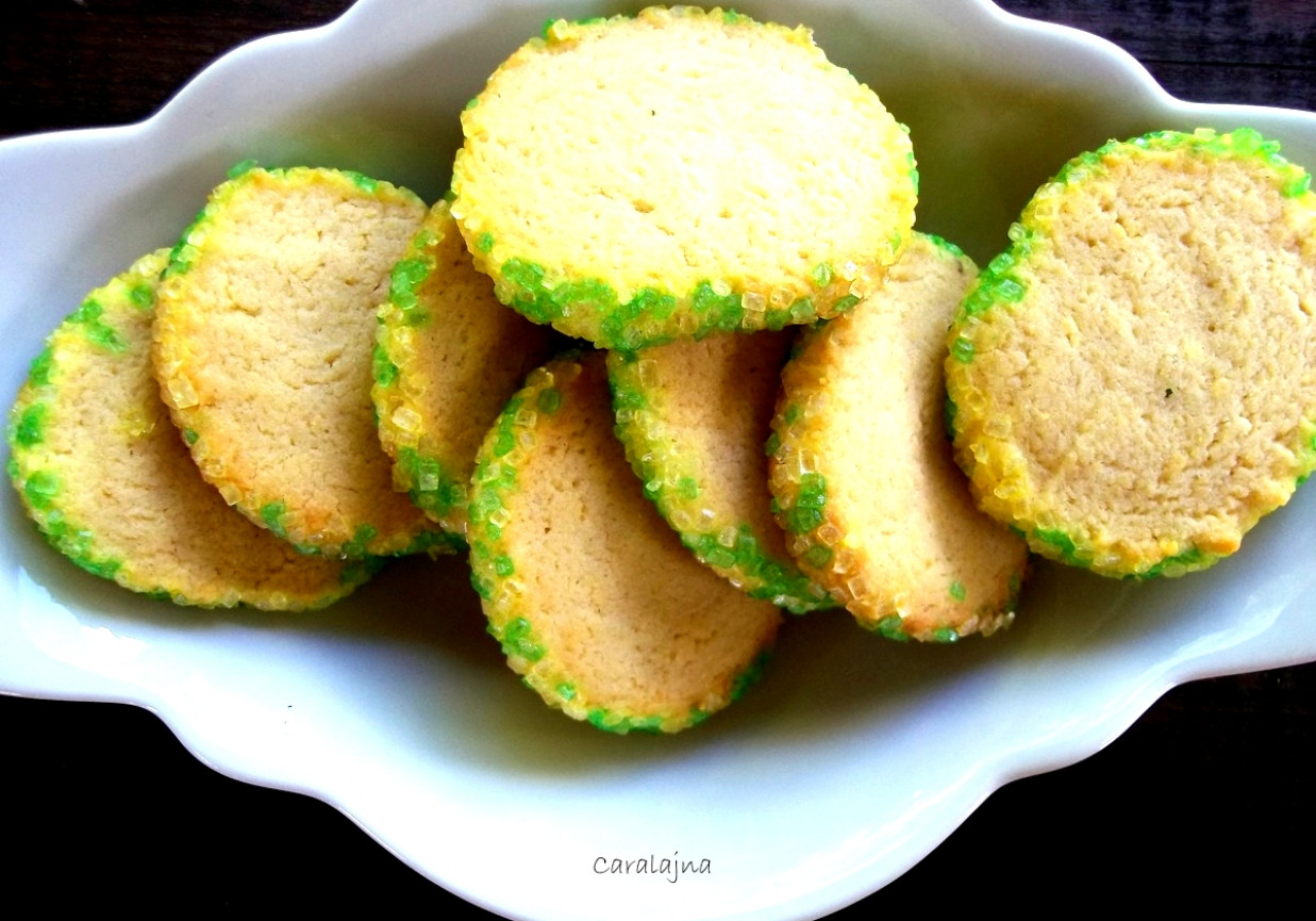 ciasteczka z kolorowym cukrem Anny Olson  foto