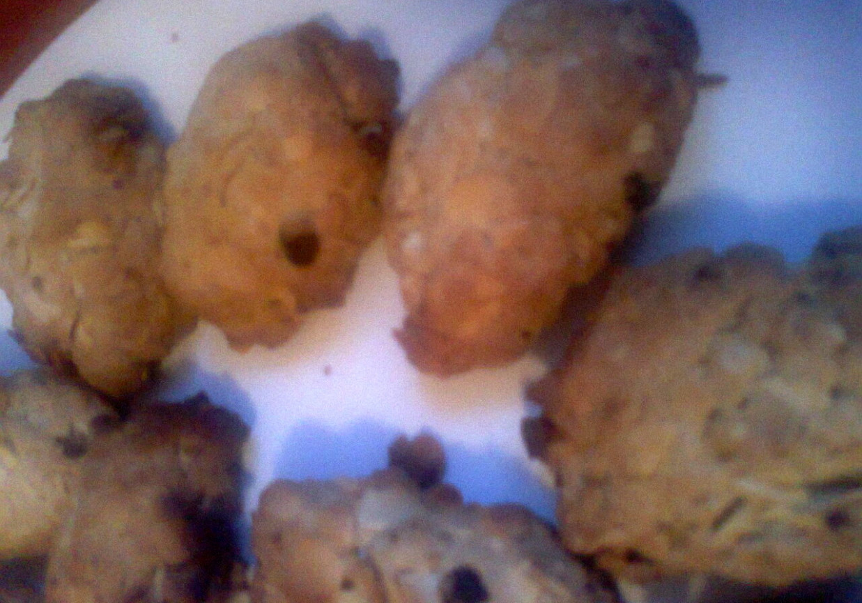 ciasteczka z płatkami migdałów foto