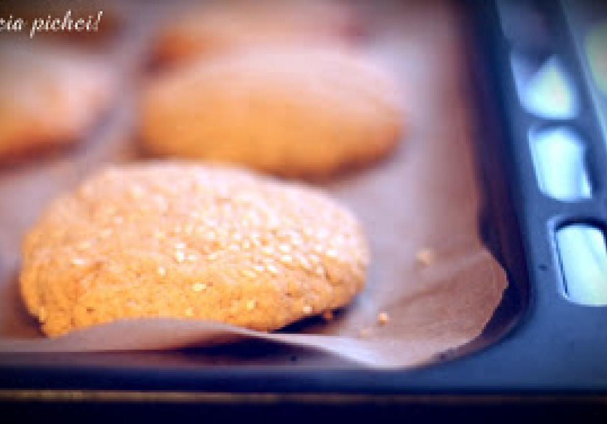 Ciasteczka z tahini foto