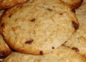 Ciasteczkowo w kuchni, czyli Basia piecze ciastka - Ciastka owsiane z mleczną czekoladą