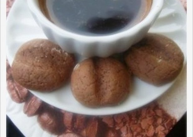 Fotografia przedstawiająca Ciastka "Coffee beans"