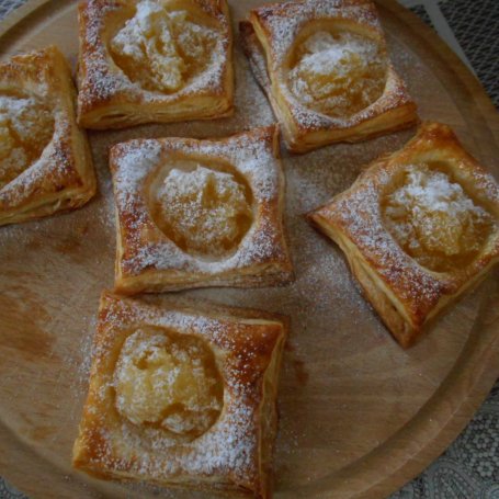 Krok 5 - Ciastka francuskie z jabłkami foto