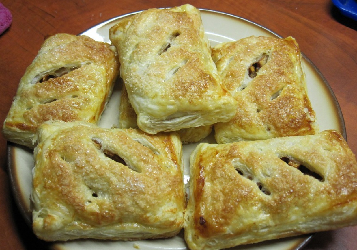 Ciastka francuskie z jabłkiem foto