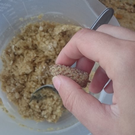 Krok 4 - Ciastka owsiane z lawendą foto