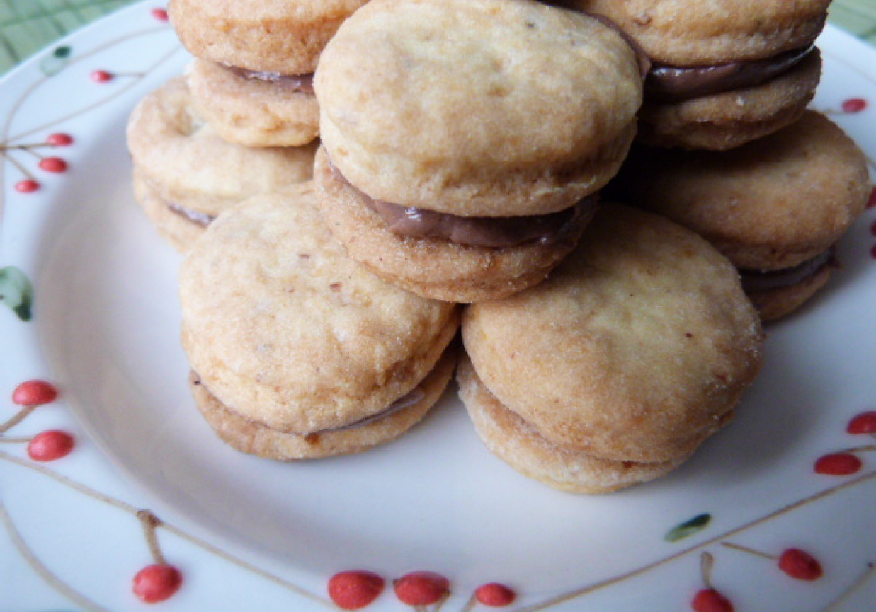 Ciastka z gotowanych żółtek foto