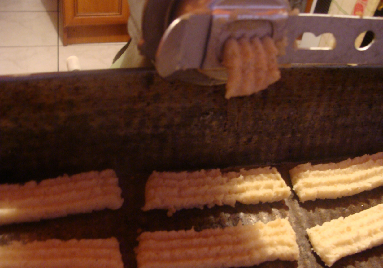 Ciastka ze skwarek foto