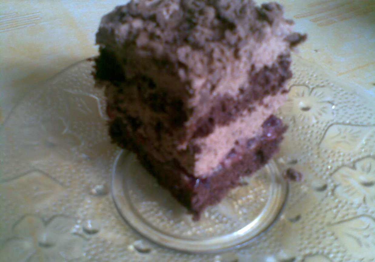 ciasto a`la tort szwarcdzwaldzki foto