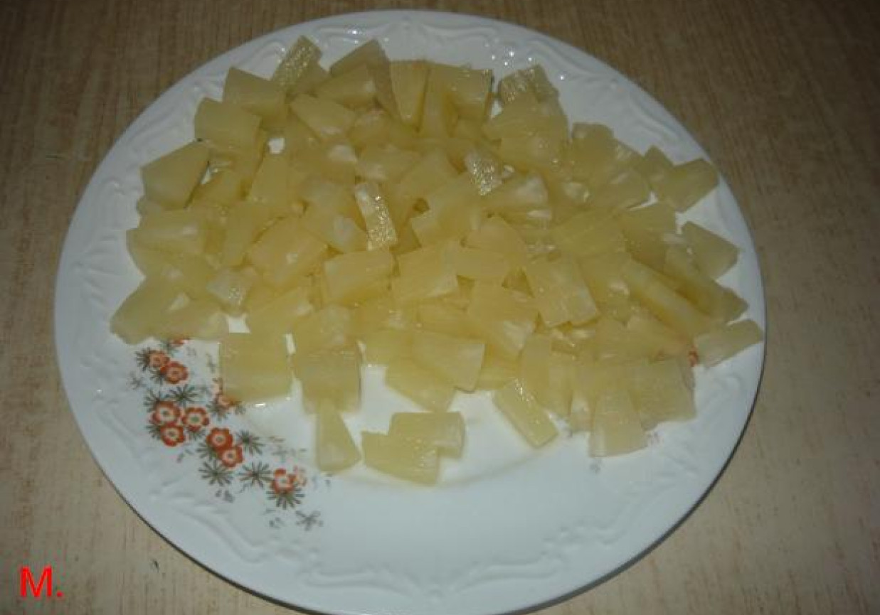 Ciasto ananasowe foto