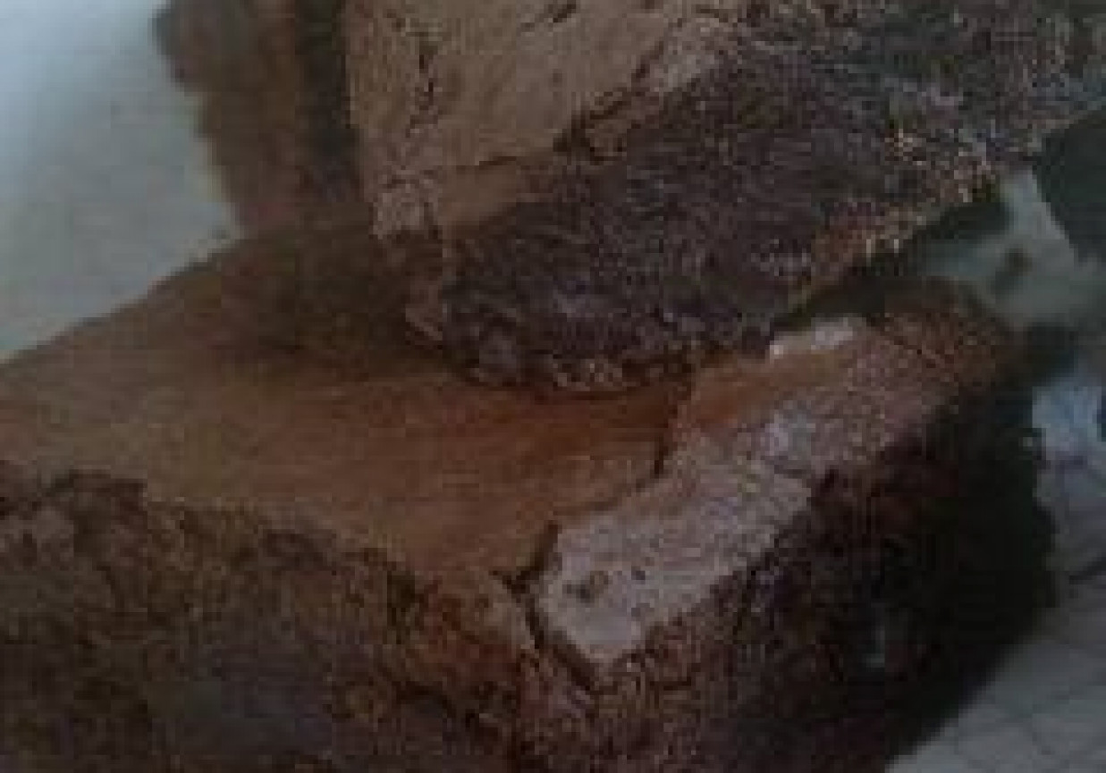 Ciasto brownie czekoladowe foto