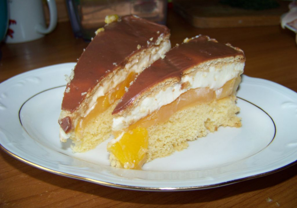 Ciasto brzoskwiniowe według Agi foto
