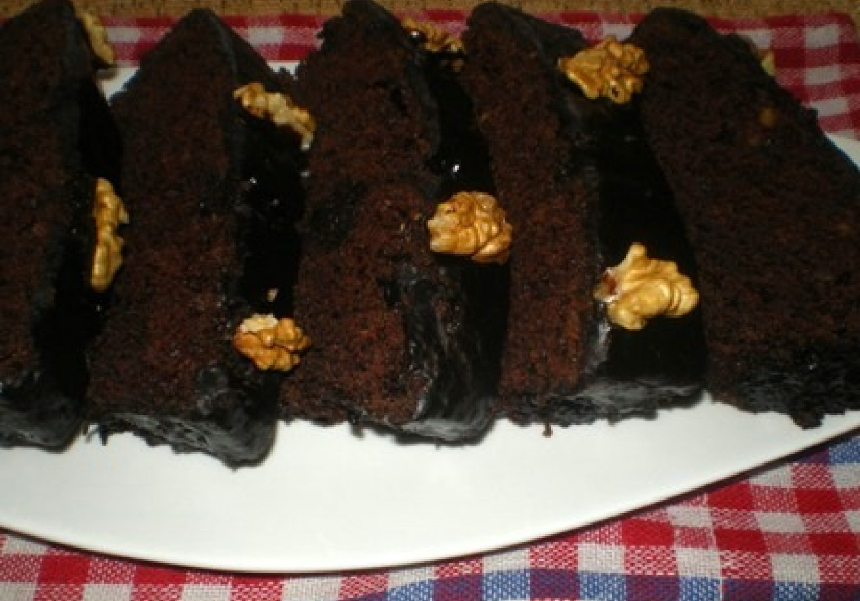 Ciasto buraczane czekoladowe foto