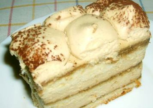 Fotografia przedstawiająca ciasto capuccino