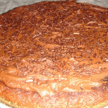 Krok 4 - Ciasto cynamonowe z polewą czekoladową foto