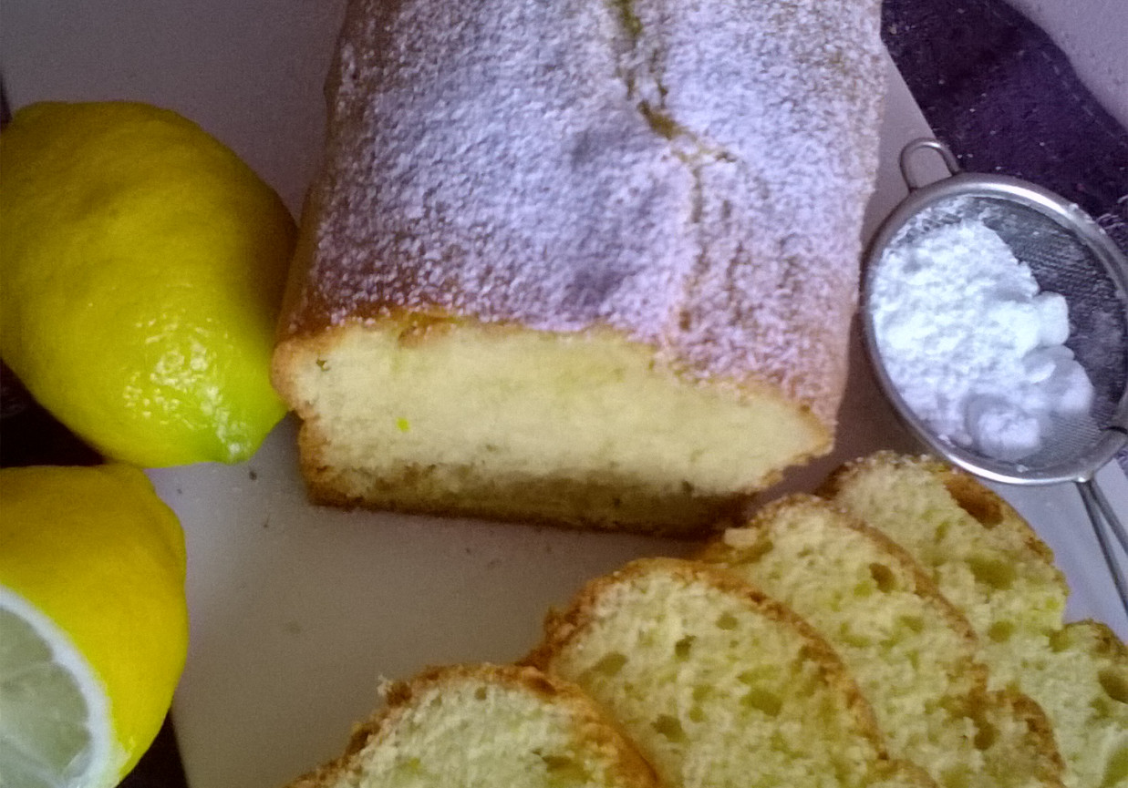 Ciasto cytrynowe foto