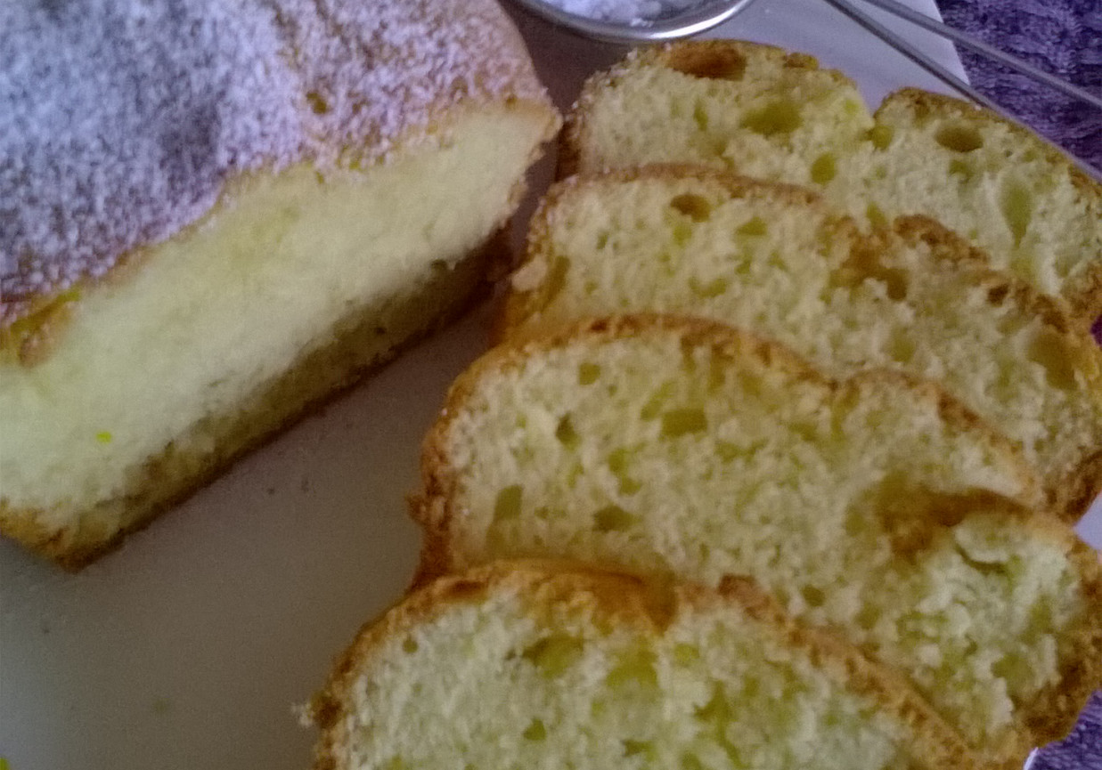 Ciasto cytrynowe foto