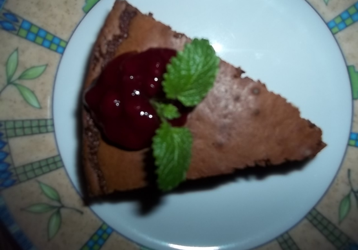 Ciasto czekoladowe a'la brownie foto