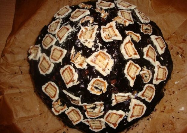 Fotografia przedstawiająca Ciasto czekoladowe bez jajek