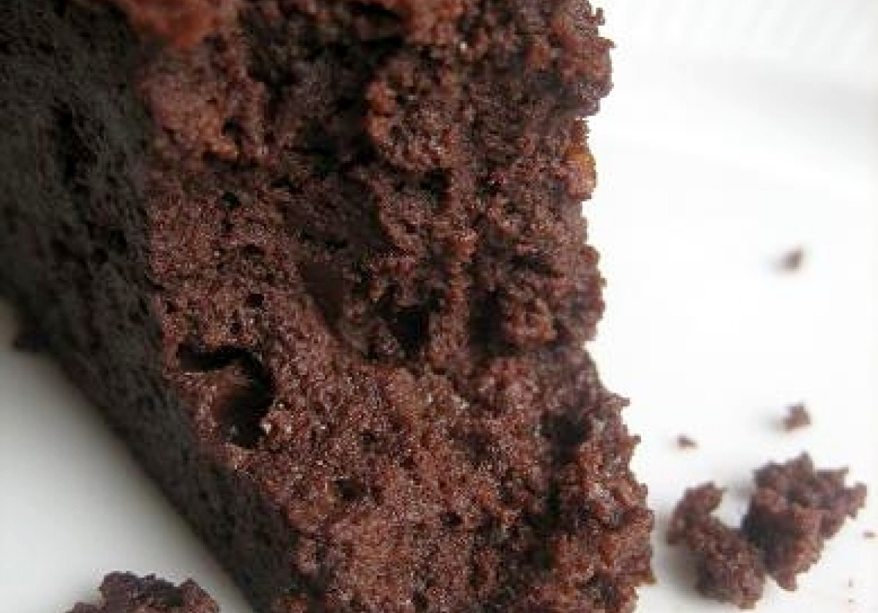 Ciasto czekoladowe bez mąki foto