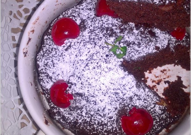 Fotografia przedstawiająca Ciasto czekoladowe w 3 minuty