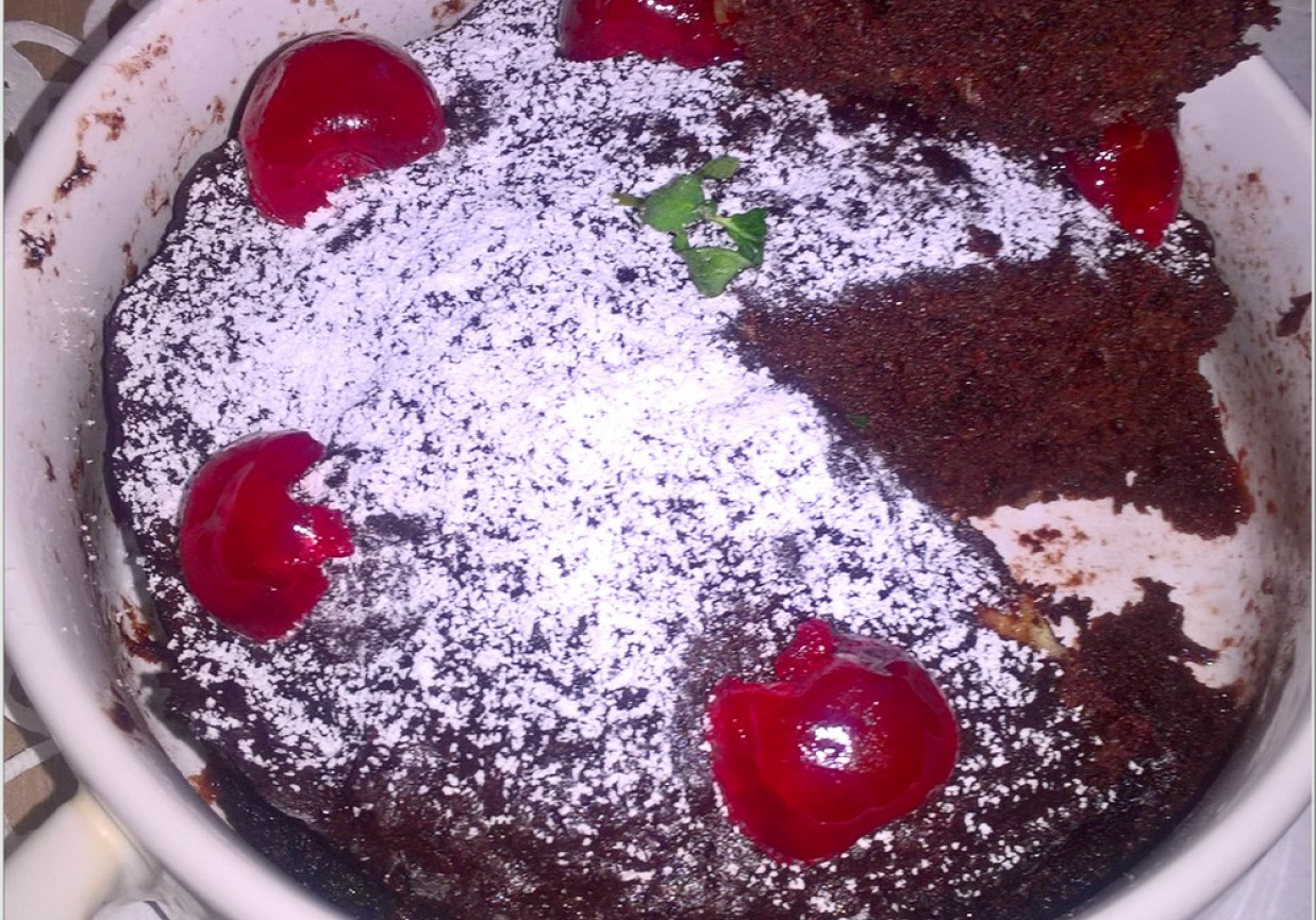 Ciasto czekoladowe w 3 minuty foto