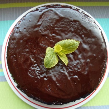 Krok 8 - Ciasto czekoladowe z dżemem morelowym foto