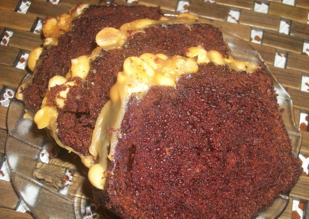 Fotografia przedstawiająca Ciasto czekoladowe z karmelem wg Zub3r'a