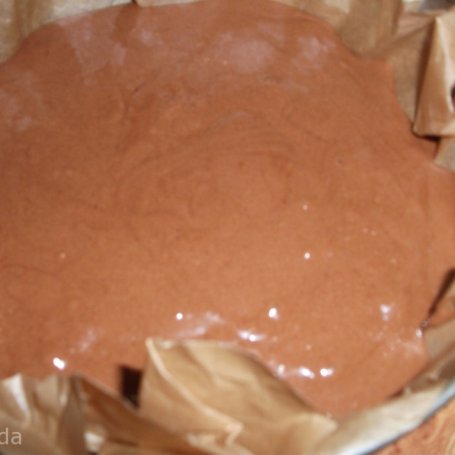 Krok 5 - Ciasto czekoladowe z kremem wiśniowym  foto