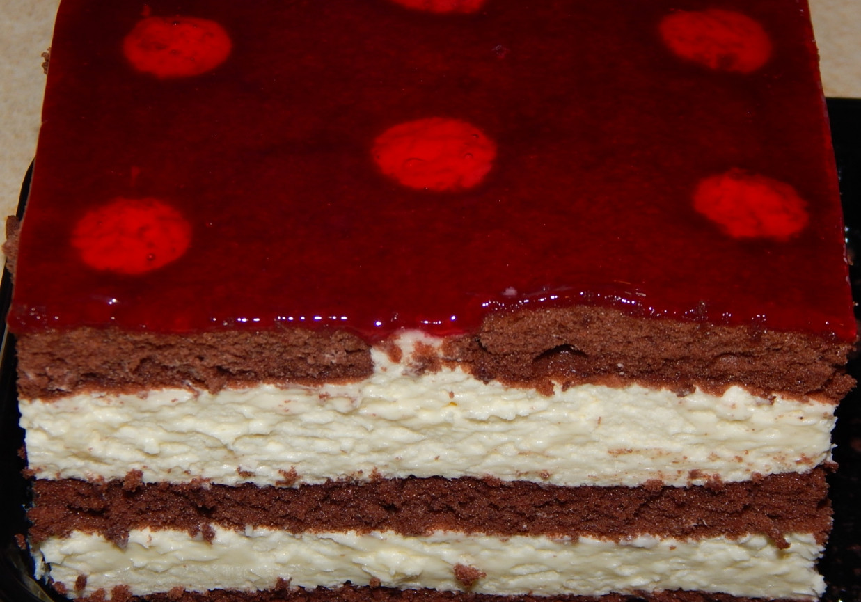 Ciasto czekoladowe z mascarpone foto