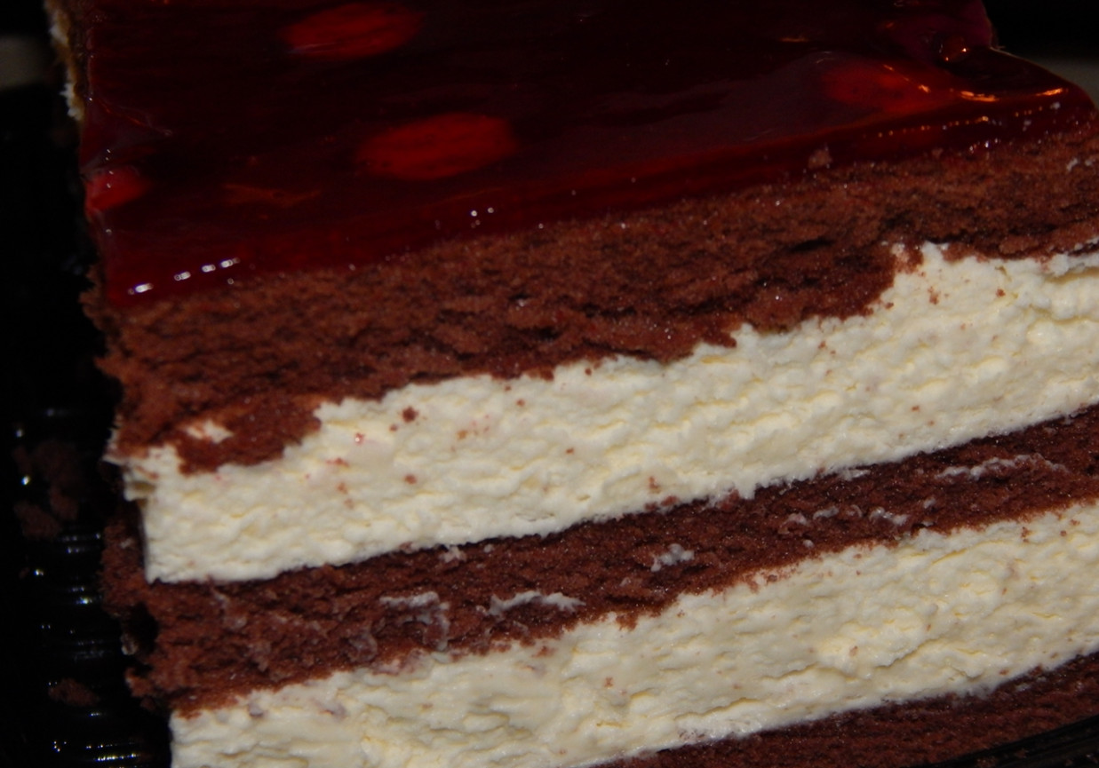 Ciasto czekoladowe z mascarpone foto