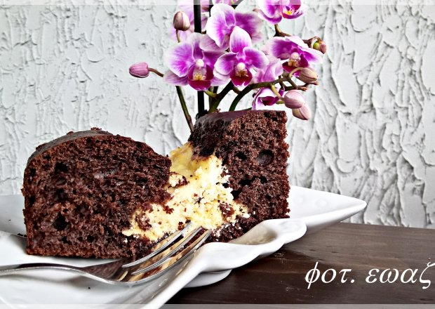 Fotografia przedstawiająca Ciasto czekoladowe z serem Zewy
